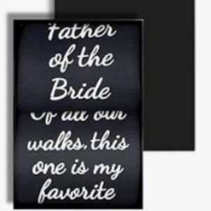 Father of The Bride Gifts - Gifts for Father in Law, Father of The Bride- NEW